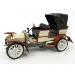 Schuco Mercedes Model 1902 tinplate clockwork car, 20cm long : For Condition Reports please visit