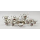 Paragon China Tree of Kashmir patterned tea service : For Condition Reports please visit www.