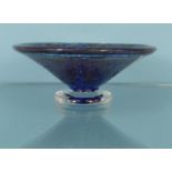 Goran Warff Kosta purple glass bowl, 15cm diameter : For Condition Reports please visit www.