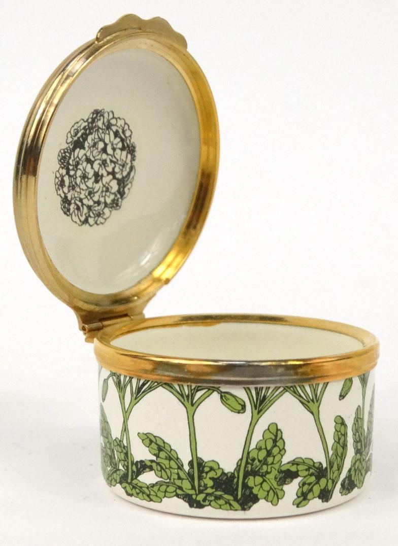 Six enamelled Halcyon Days trinkets : For Condition Reports please visit www.eastbourneauction.com - Image 2 of 9
