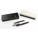 Boxed Parker fountain pen and a boxed Parker propelling pencil : For Condition Reports please