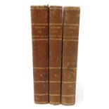 Memoirs and Recollections of Count Segur - three volumes, London published 1825/1826/1827, with fold