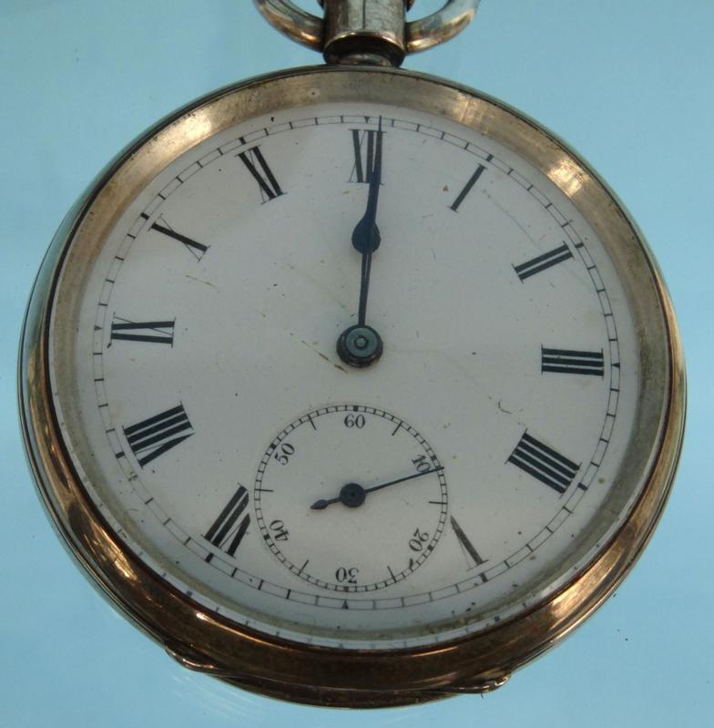 Two gentleman's silver open faced pocket watches and a mahogany watch stand : For Condition - Image 4 of 13