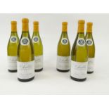 Six 75cl bottles of 2007 Chablis : For Condition Reports please visit www.eastbourneauction.com
