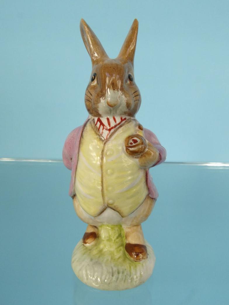 Four Beswick Beatrix Potter figures and a set of six Babycham glasses : For Condition Reports please - Image 19 of 53