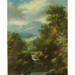 R. Marshall - On The Water At Ledley - Oil onto board, and a similar oil onto board of a river