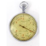 Military Naval interest American Waltham Admiralty patent anti submarine stopwatch, patent number .6