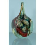 Mdina square cut vase, 19cm high : For Condition Reports please visit www.eastbourneauction.com