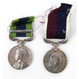 Military interest India medal and a 1939-45 Long Service and Good Conduct medal for SERGEANT J.W.