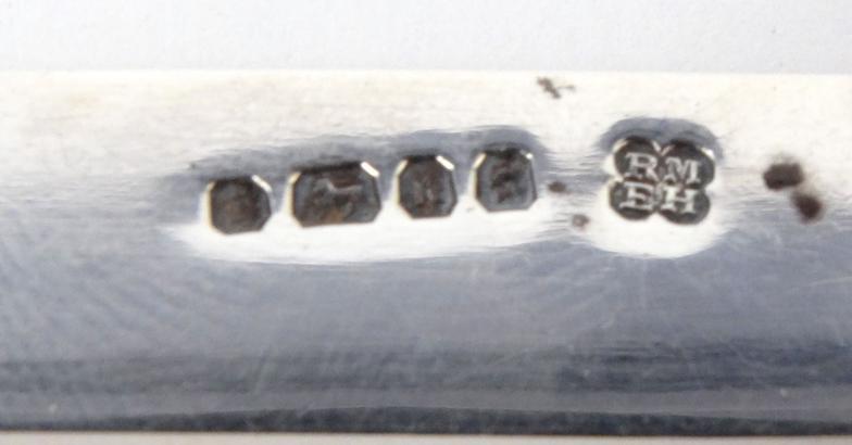 Cased Victorian silver and mother of pearl pocket knife, RMEH Sheffield 1853-54, 9cm long : For - Image 2 of 3