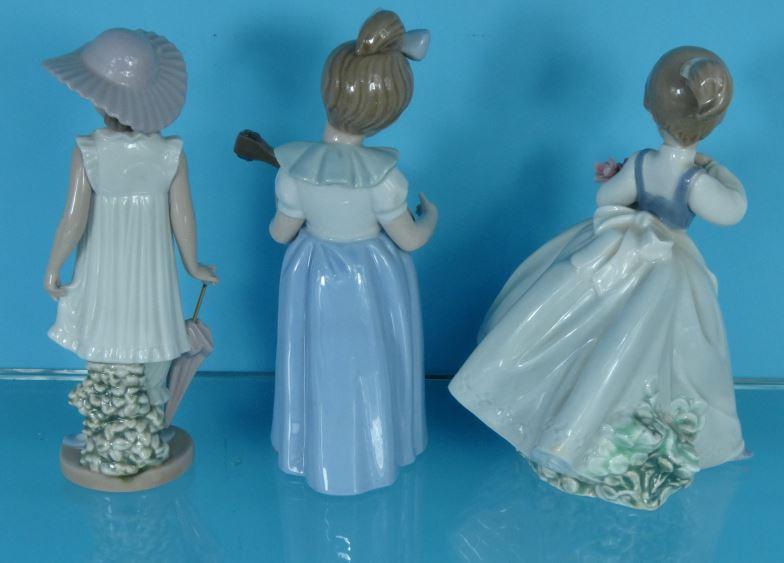 Two boxed Lladro China figures and a boxed Nao figure : For Condition Reports please visit www. - Image 2 of 4