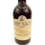 Bottle of dry sack sherry - William & Humbert, London : For Condition Reports please visit www.