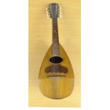 Neopolitan style melon shaped mandolin : For Condition Reports please visit www.eastbourneauction.