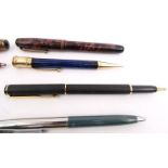 Selection of Parker fountain pens, ballpoint pens and propelling pencils : For Condition Reports