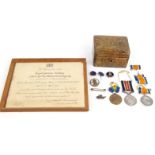 Military interest medals for SJT.F.G.MERCER RGA including Bravery in the Field, together with