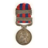 Military interest Victorian General Service medal for Captain H.M.SMITH BENGEL H.A.R.ARTY,  together