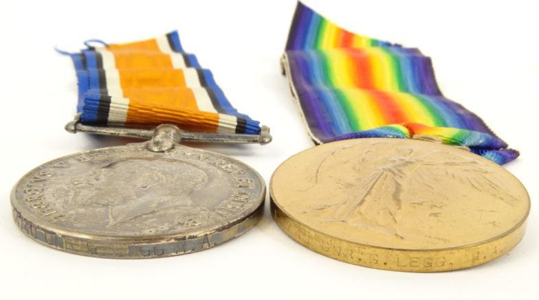 World War I military interest medals for GNR.G.LEGG.R.A., World War II Normandy plastic - Image 8 of 8