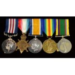 Military interest medals for PTE.H.WOOD.R.W.KENT.R : For Condition reports please visit www.
