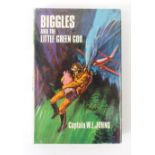 Captain W.E. Johns - Biggles and The Little Green God, published by Brockhampton Press, first