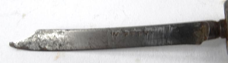 Two Victorian ebony handled surgeon's knives, Thompson and Henry Street, Dublin, and McLeod, 2 - Image 3 of 5