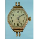 Rolex 9ct gold lady's wristwatch : For Condition Reports please visit www.eastbourneauction.com