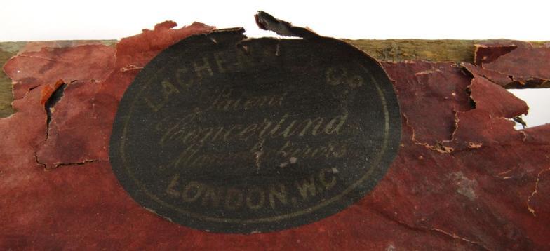 Lachenal & Co 30 key accordion, in original wooden case, 16cm long : For Condition Reports please - Image 8 of 8