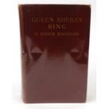 H. Rider-Haggard - Queen Sheba's Ring, published by Eveleigh Nash : For Condition Reports please