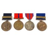Police interest Jubilee and Coronation medals 1902 and 1911 and an 1887-97 Jubilee medal for P.C.