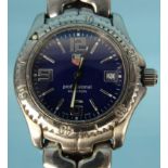 Boxed Tag Heuer stainless steel gentleman's wristwatch : For Condition Reports please visit www.