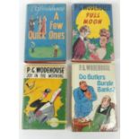 Four P.G. Wodehouse first edition hardback books - A Few Quick Ones, Full Moon. Joy in the Morning