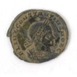 Roman bronze coin, 1.8cm diameter : For Condition Reports please visit www.eastbourneauction.com