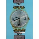 Lady's Swatch watch numbered 605 : For Condition Reports please visit www.eastbourneauction.com