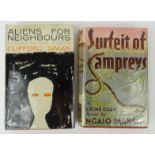Two first edition books - Clifford Simak - Aliens for Neighbours, and Ngaio Marsh - Surfeit of