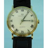 Tiffany & Co 18ct gold wristwatch, 3.5cm diameter : For Condition Reports please visit www.