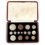 1937 specimen coin set : For Condition Reports please visit www.eastbourneauction.com