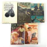 Five signed first edition books - The Bamboo Girl, Fear Runs Softly, Murder in the Morning, Dead