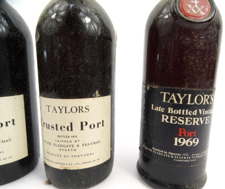 Four bottles of Taylor's port : For Condition Reports please visit www.eastbourneauction.com - Image 2 of 6
