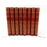 Eight volumes of The History ,Decline and Fall of The Roman Empire 1825 by Edward Gibbon, with