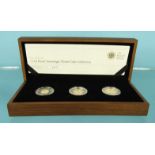 Boxed gold proof sovereign three coin collection for 2010 with certificate : For Condition Reports