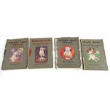 Four comical Bonzo dog books with coloured plates, published 172 Strand London WC 2 : For