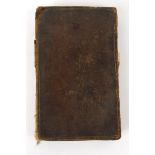 Leather bound religious book dated 1742 : For Condition Reports please visit www.eastbourneauction.