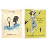 Two French Fashion exposition posters by Tolmer, each 70cm x 53cm : For Condition Reports Please