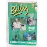 FOOTBALL; Billy Bingham - Billy - signed autographed book.