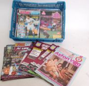 FOOTBALL; 44x Aston Villa football programmes