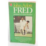 CRICKET; John Arlot 'Fred' signed autographed by Fred Trueman.
