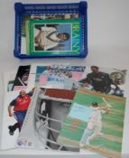 CRICKET; 20x cricket yearbooks / testimonials, many autographed. 1970's onwards