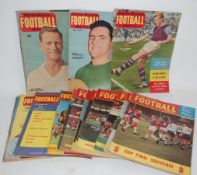 FOOTBALL; 17x Charles Buchan's Football Monthly programmes