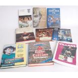 FOOTBALL; 9x books - David Barnes, James Leighton, George Best etc.