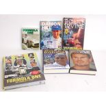 MOTOR RACING; 6x books