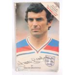 FOOTBALL; Trevor Brooking autobiography - signed autographed book